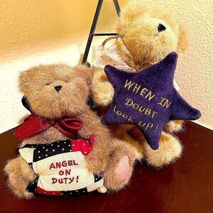 Vintage Angel Boyds Bears Angela Angelfaith & Angels Keepsafe